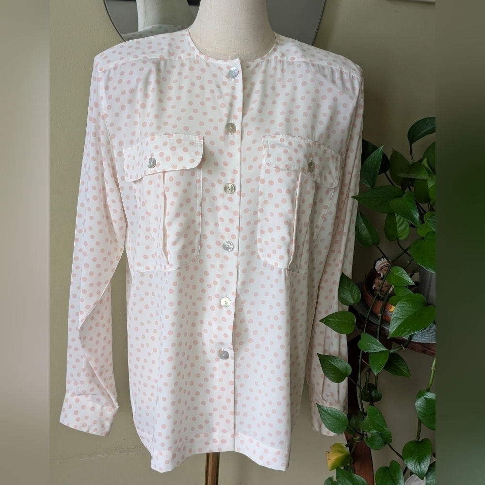 Polka Dot Blouse